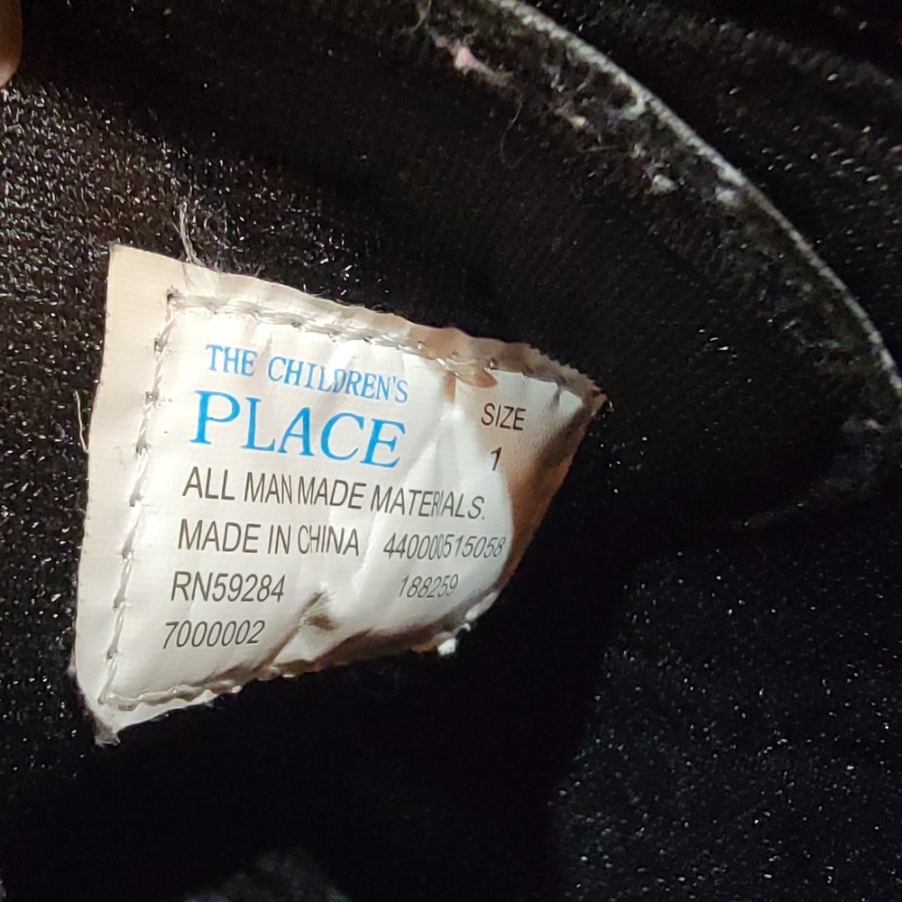 The Children's Place Floral Combat Boots - Picture 8 of 9